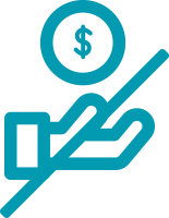 no upfront fees